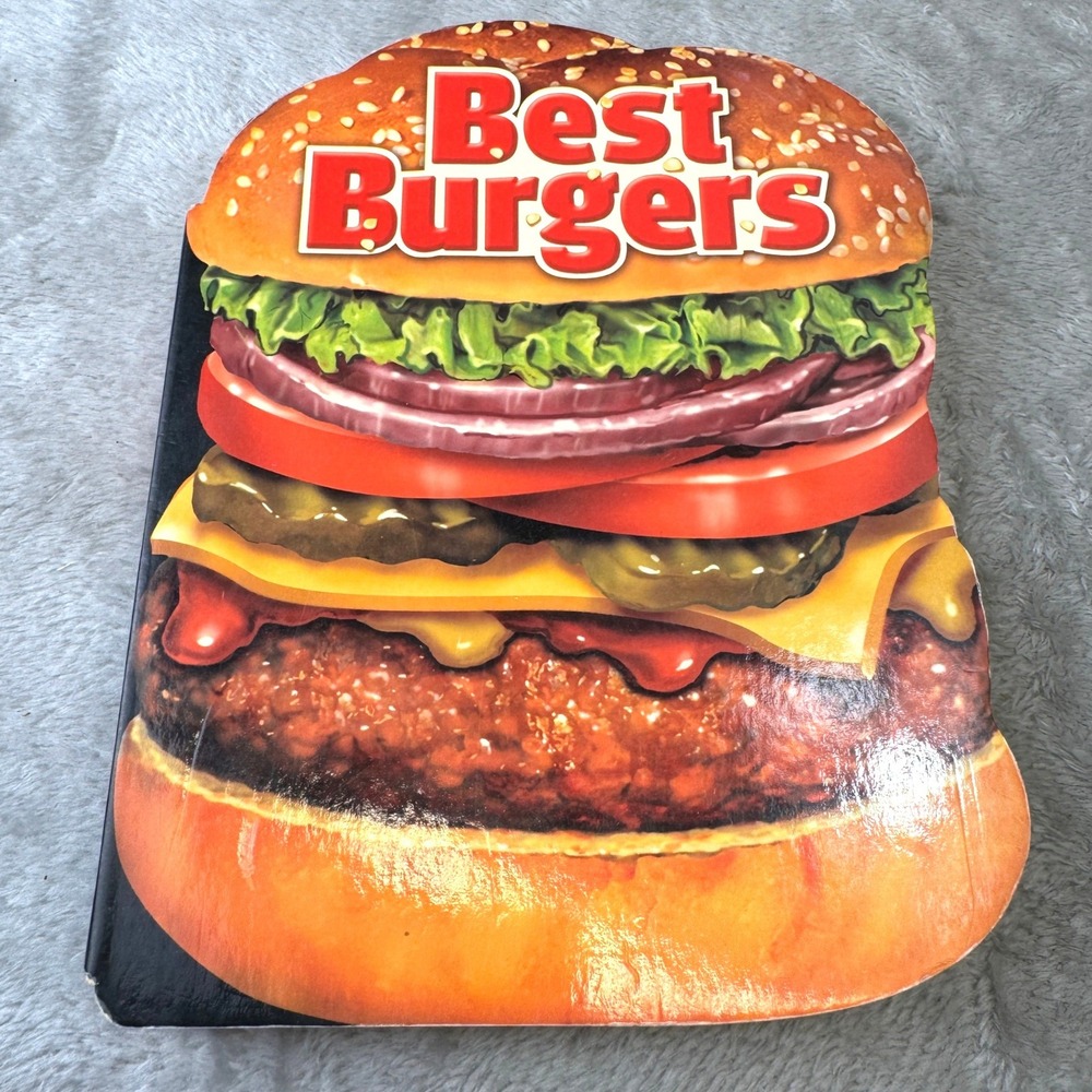 Best Burgers Shaped Cookbook 2006 Publications International Cookout Grilling‎